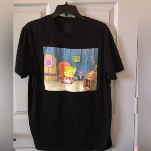 Spongebob Squarepants Shirt Mens Large Nickelodeon